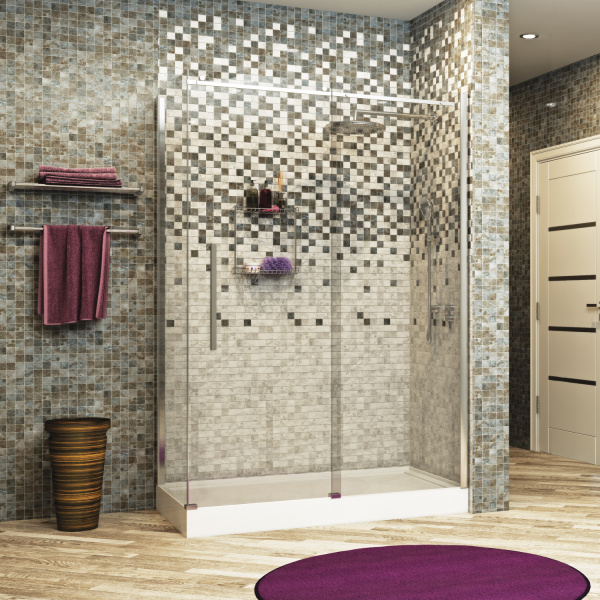 Душевой уголок (120х100) WasserKRAFT Dinkel 58R10